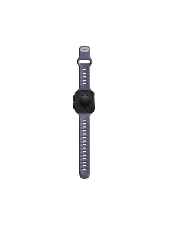 Nomad Λουράκι Σιλικόνης με Pin Μωβ (Apple Watch 44/45/46mm/Ultra 49mm)
