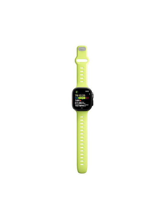 Nomad Tempo Silicone Strap With Pin Green Apple Watch 44/45/46mm/Ultra 49mm