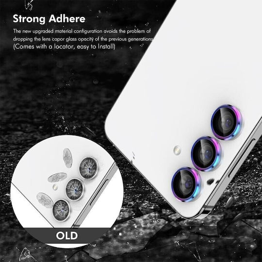 Enkay Camera Protection Tempered Glass Gold for the Samsung Galaxy S25 FE 5G