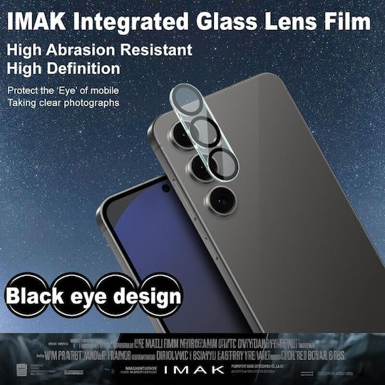 Imak Camera Protection Tempered Glass Black for the Samsung Galaxy S25 FE 5G