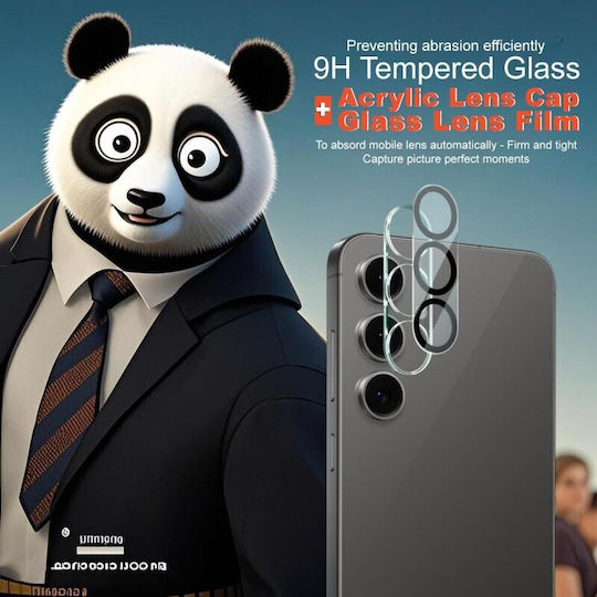Imak Camera Protection Tempered Glass Black for the Samsung Galaxy S25 FE 5G