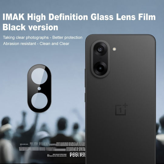 Imak Протектор за камера Закалено стъкло Черен за OnePlus Nord CE 5 5G