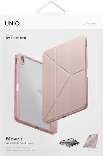 Uniq Moven Ipad Klappdeckel Rosa (iPad 11" A16 (2025), iPad 10,9" (2022))