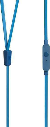 JBL T110e In-ear Handsfree Headphones with Connector 3.5mm Blue