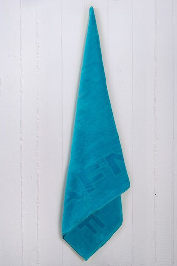 Naf Naf Beach Towel Light Blue 170x90cm.