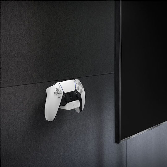 Поставка За Стена Spigen Mount 2 Броя Бял Playstation Xbox Nintendo Switch Pro Контролери