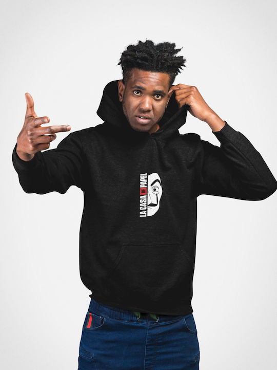 Hoodie La Casa De Papel Money Heist Black Hoodie La Casa De Papel Money Heist Black