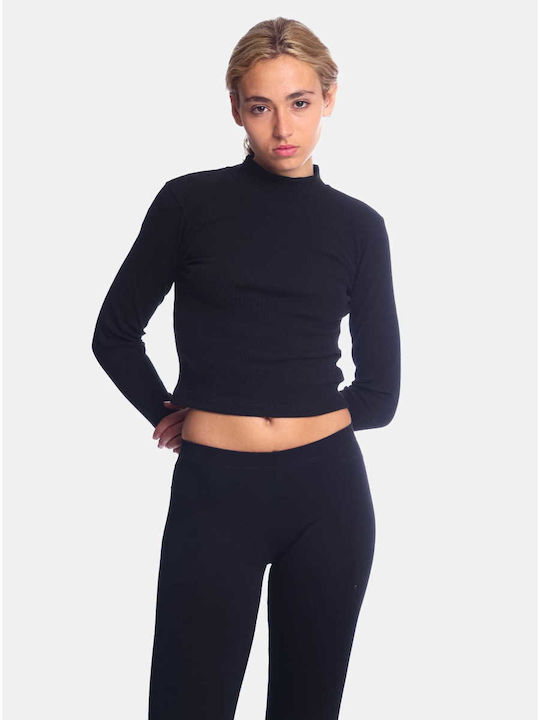 Women's Athletic Blouse Black