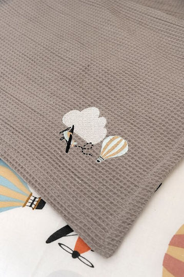 Naf Naf Blanket Cot Waffle White
