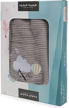 Naf Naf Blanket Cot Waffle White