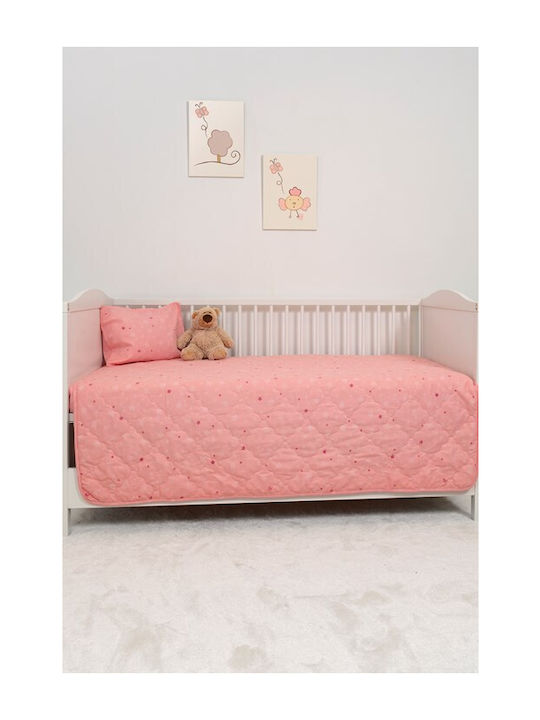 Naf Naf Little Hello Star 304 Pink Κουβερλί Κουβερλί Σετ