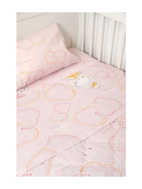 Naf Naf Little Fairies 303 Pink Κουβερλί Κουβερλί Σετ
