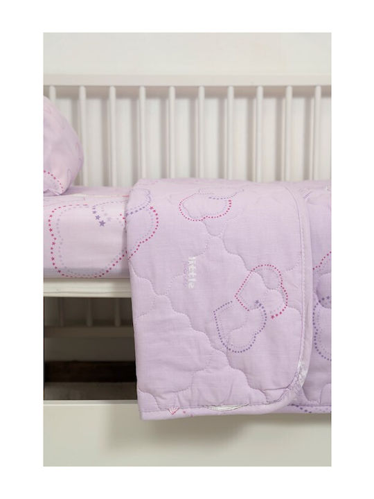 Naf Naf Little Fairies 303 Lila Κουβερλί Κουβερλί Σετ