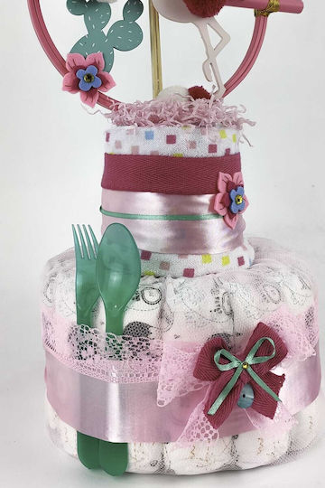 Dama Koupa Windeltorte für Mädchen