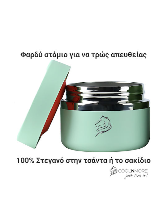 Cool'NMore Inox Thermo Lunch Box Green 350ml