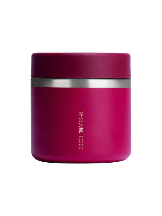 Cool'NMore Inox Thermo Lunch Box Red 600ml