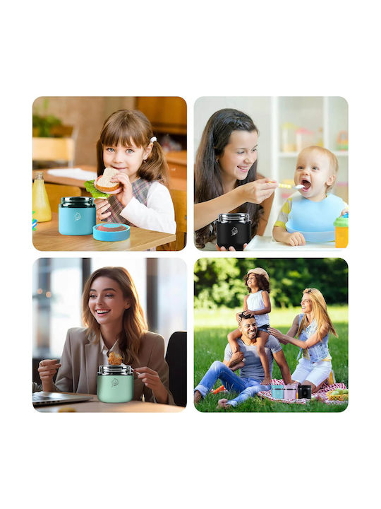 Cool'NMore Inox Thermo Lunch Box Green 350ml