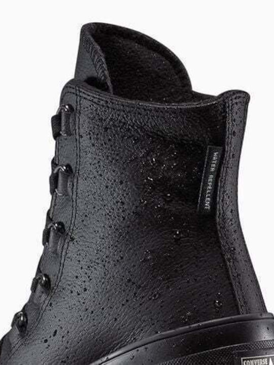 Leather Women's Ankle Boots Black