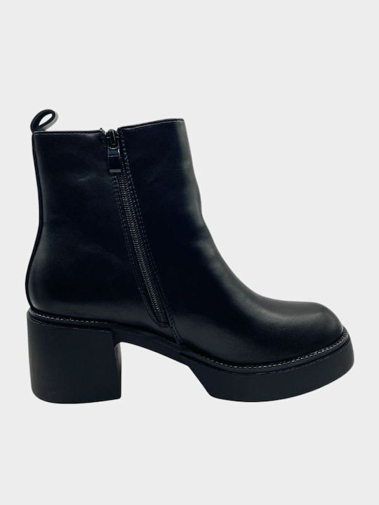 Stiefeletten Damen Schwarz