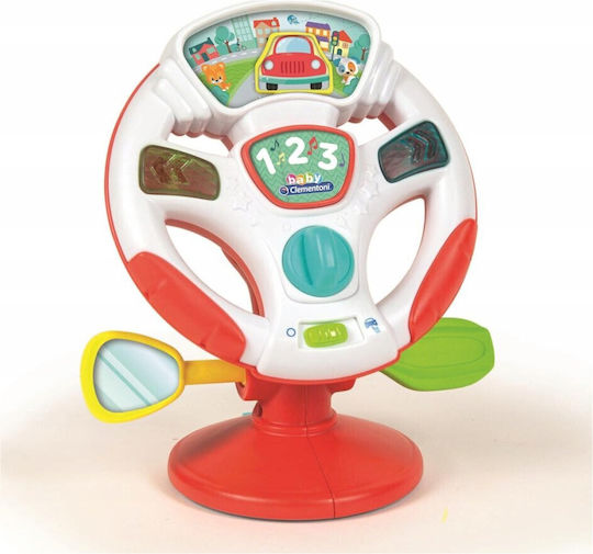 Baby Clementoni Electronic Steering Wheel for 10+ Months