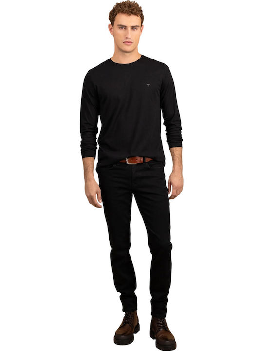 Long Sleeve Blouse Black