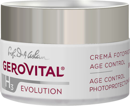 Gerovital H3 Evolution Cremă Hidratantă de Față de Zi cu Factor de Protecție Solară SPF50 50ml