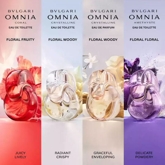 Bvlgari Omnia Crystalline За Повторно Пълнене Тоалетна Вода Дамски Флакон Обем 30 Мл