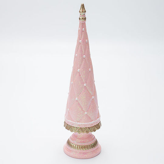 Decorațiune de Crăciun Plastic Braduleț 24cm. Roz