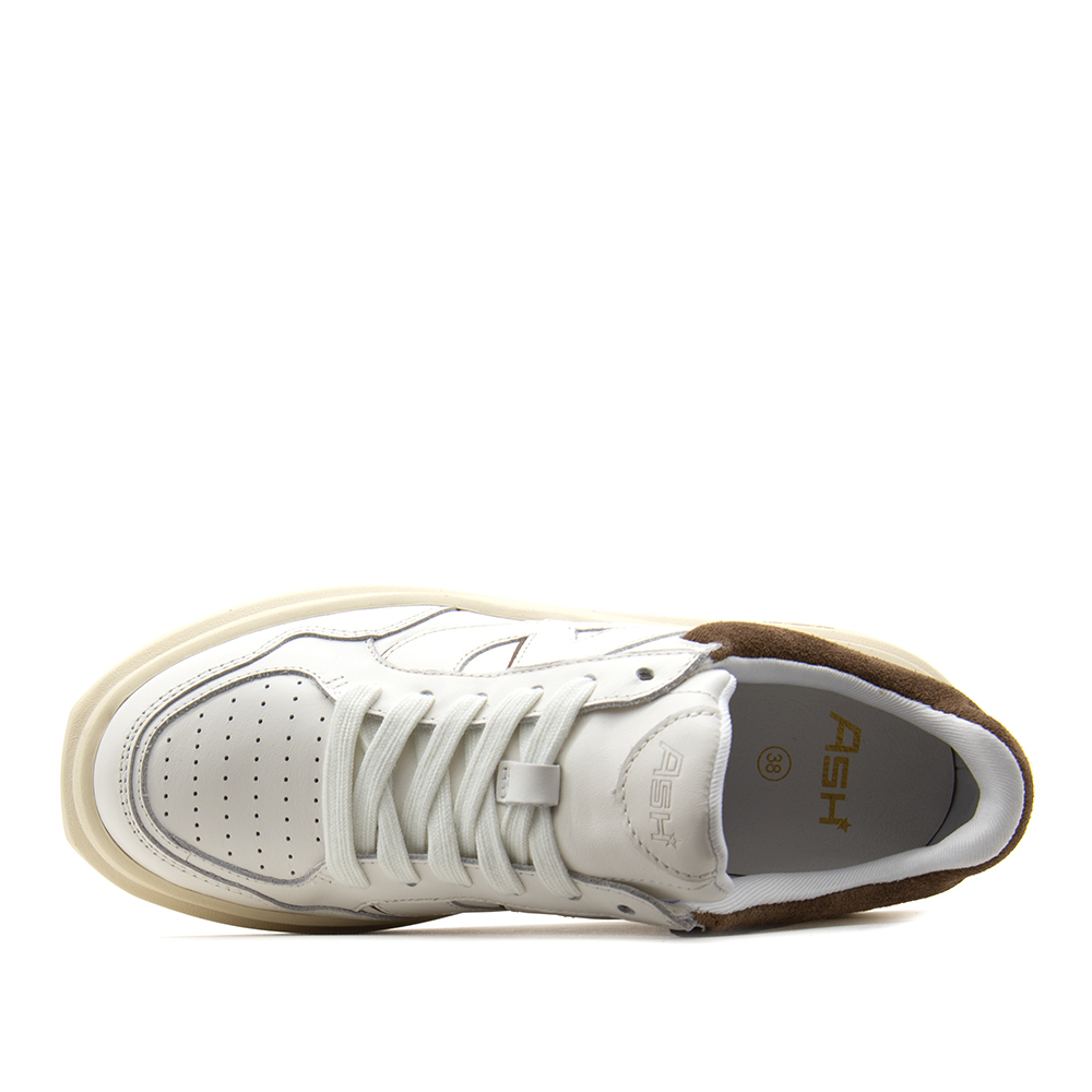 Ash 01 Combo A Flatforms Sneakers Brown-White FW25-S-150594-001