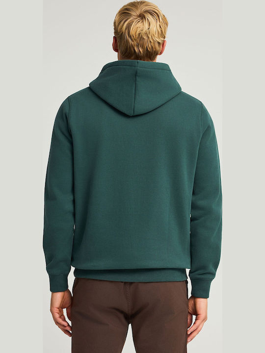 Sweatshirt with Hood Green