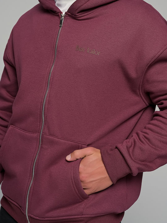 Daily Layer Суитшърт с Качулка Burgundy