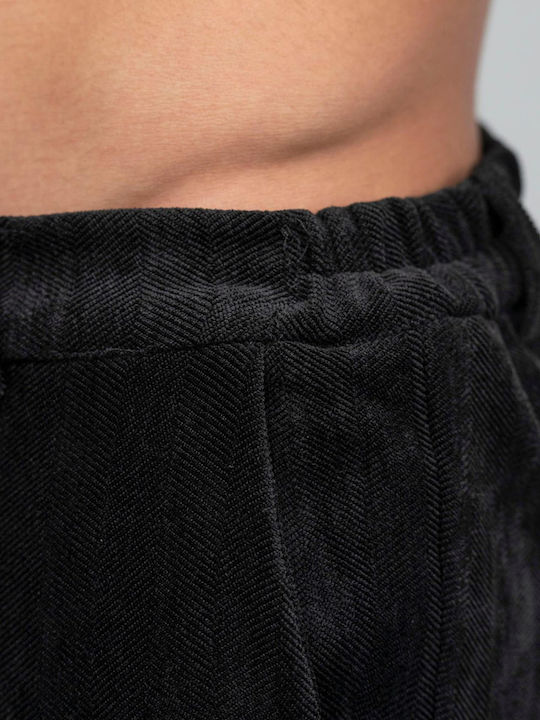 Trousers Elastic Black