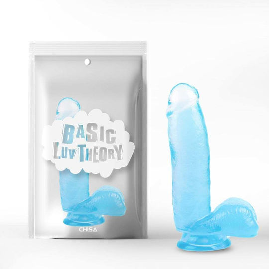 Chisa Novelties Ρεαλιστικό Dildo με Όρχεις και Βεντούζα Μπλε