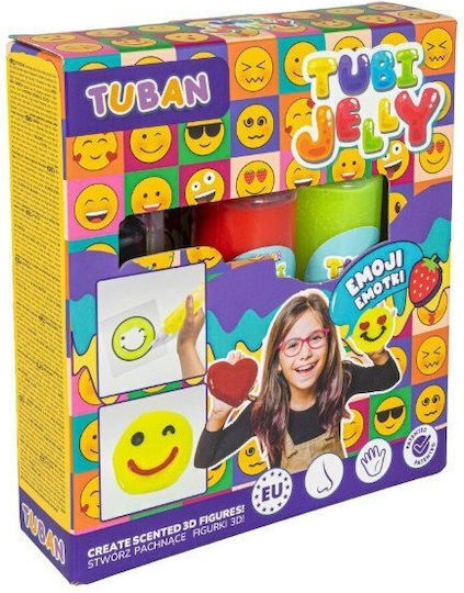 Tuban Jelly Emoticon Tubes Set 3 Colors