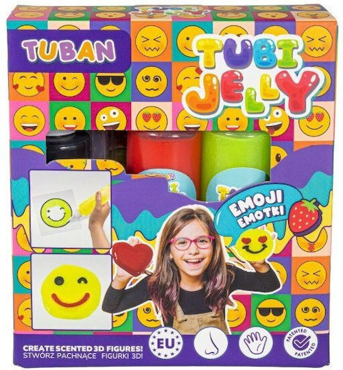 Tuban Jelly Emoticon Tubes Set 3 Colors