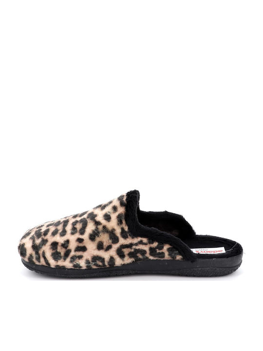 Winter Women's Slippers Beige