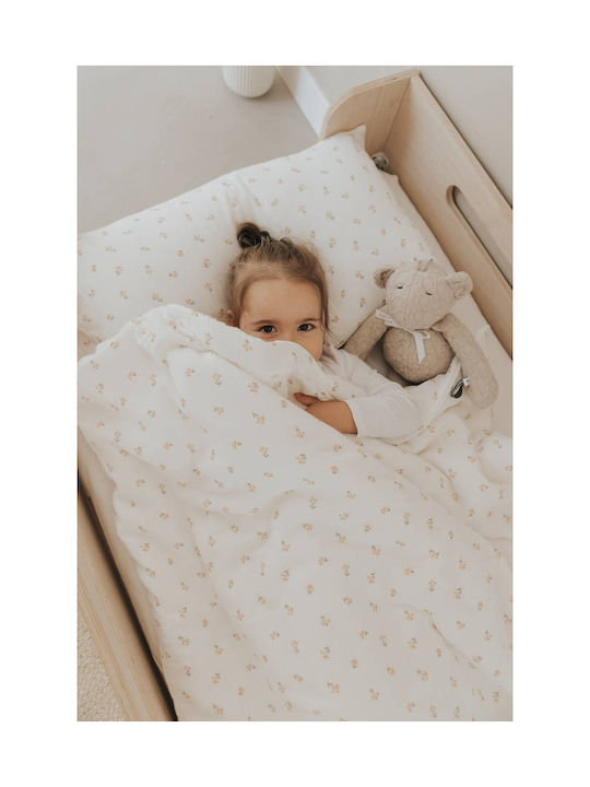 Bamboom Baby Duvet Cover Set With Pillowcase Roseship 100x140cm