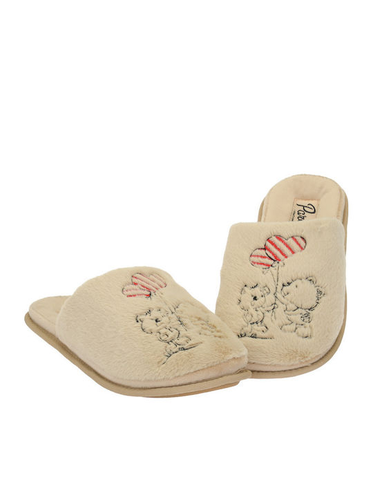 Anatomical Women's Slippers Beige