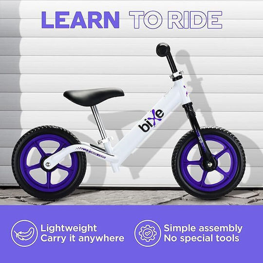 Bicicletă de Echilibru pentru Copii Bixe Violet