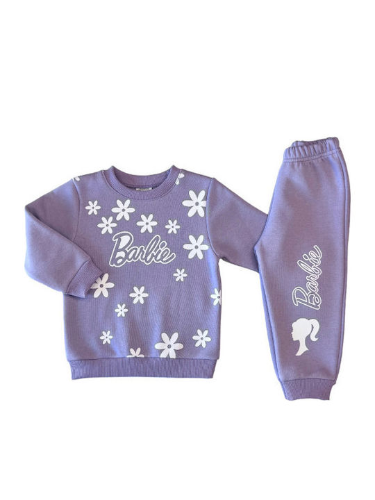 Kinder Sweatpants Set - Jogginganzug Lilac 2Stück