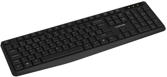 Canyon KB-W01 Fără fir Bluetooth Doar tastatura Engleză US