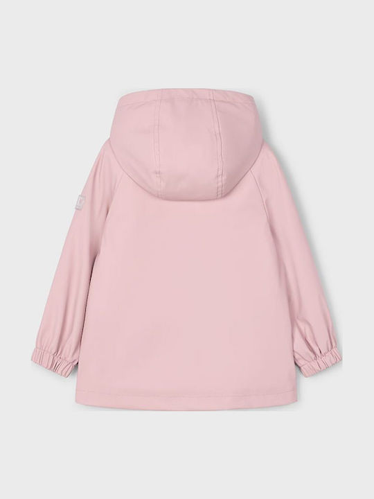 Kids Parka with Hood Pink