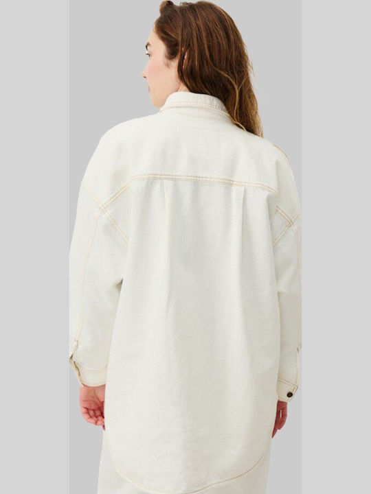 Women's Long Sleeve Shirt Beige