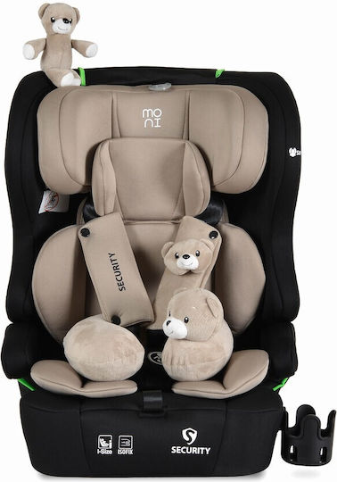 Moni Security Baby Car Seat i-Size with Isofix Cool Beige 9-36 kg