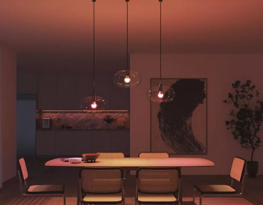 Philips Hue White & Color Ambiance Starter Kit Kit Inteligent Compatibil cu Hue Bridge
