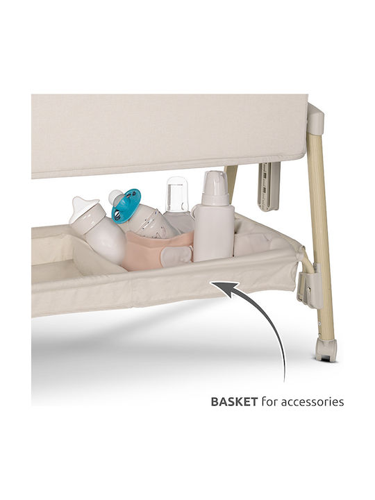 Lorelli Cradle Millie with Mattress and Wheels Black