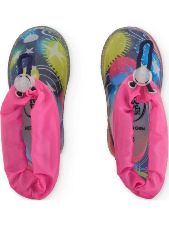Kids Wellies Fuchsia
