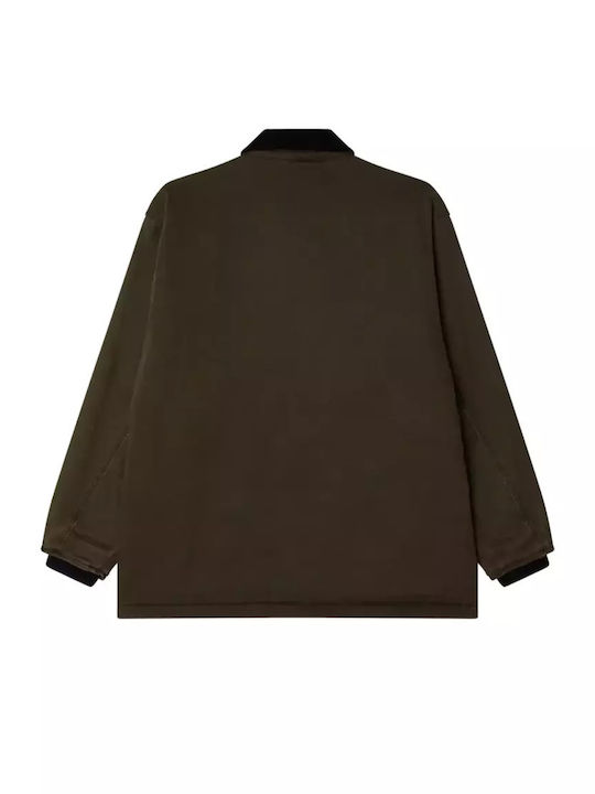 Norton Barn Coat Geacă Negru Măsliniu Spălat Faded