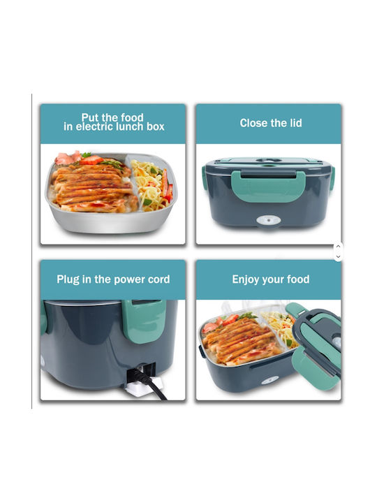 Inox Electric Lunch Box 60Watt with Carrying Bag 1500ml