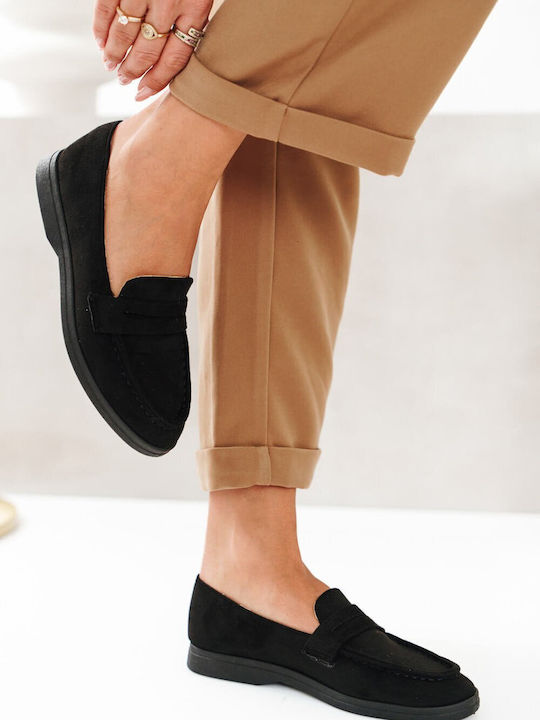 Black Moccasins Stitch Decorative Strap